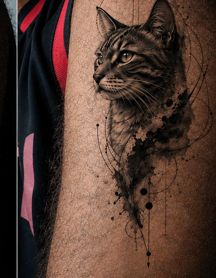 Tattoo preview after example